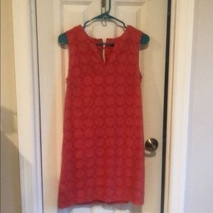 Banana Republic coral dress
